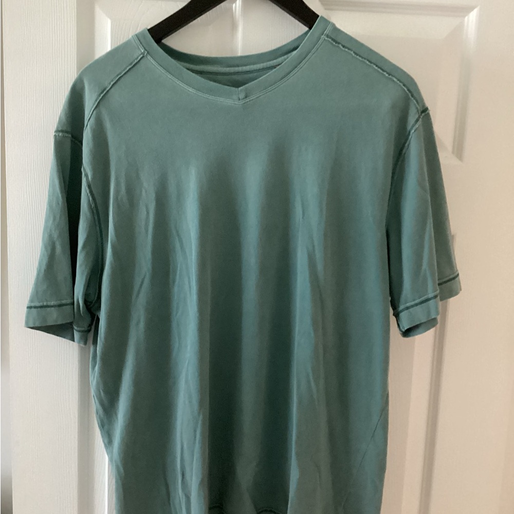 Tommy Bahama Blue V-Neck Top